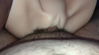 Loser fucks a rubber pussy with his pathetic little pee pee - 9 image