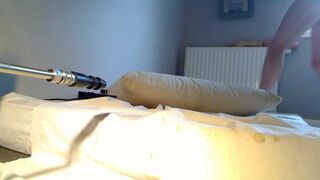 Depth training with my fuck machine