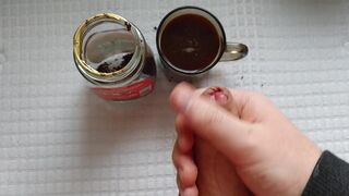 Inexperienced Bear make coffee for you, To Have fun.