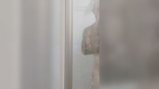 Cum shower with me quick