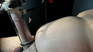 Ximd9000 Cums after Milking Machine suck session - 4 image