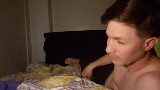 Daddy gives sweet boy relief