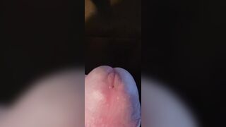 Playing and cumming with my cock