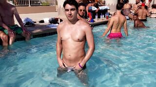 Naked at a public pool and CAUGHT - 10 image