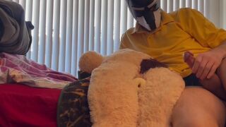 Horny puppy having fun