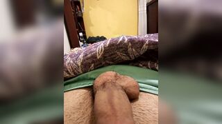 Before going to sleep I have a good handjob