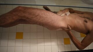 Masturbating Showering and Pissing