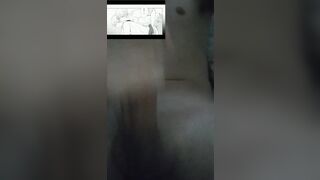 Masturbates while viewing gay sleeves