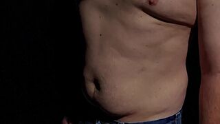 Gainer Belly Movements Up Close - 15 image