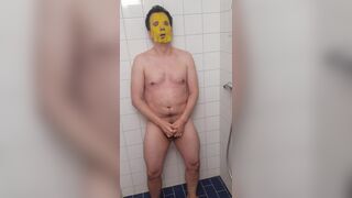 Masturbating in the shower