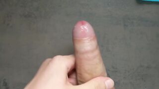 EAT PRECUM from BIG GLANS - Masturbating and Moaning - 14 image