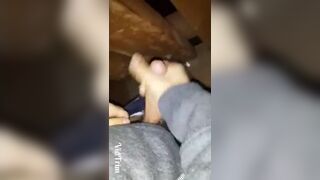 korean friend public handjob - 3 image