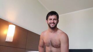 FUN GYM HUNK - UNCUT COCK HAIRY CHEST - VERBAL DOMINANT ALPHA - 13 image