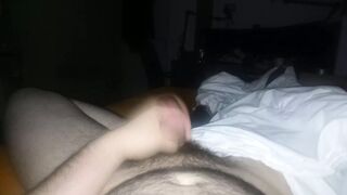 Wischen in bed with cum