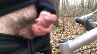 cumming on a bike - 12 image