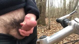 cumming on a bike - 9 image