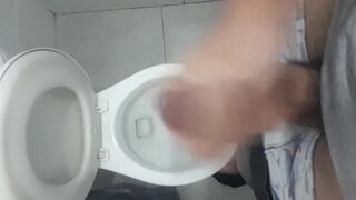 Masturbating at work