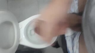 Masturbating at work