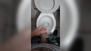 MOBILE - Risky University bathroom masturbating - 3 image