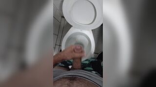 MOBILE - Risky University bathroom masturbating - 7 image