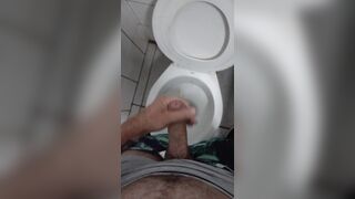 MOBILE - Risky University bathroom masturbating - 8 image