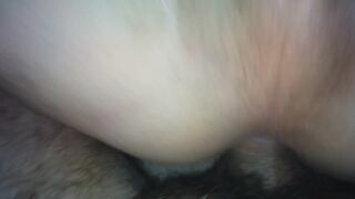 Getting fucked by my boyfriend.