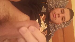 I play with my dick and cum on myself - 7 image