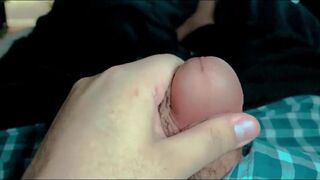 Stroking with Cum - 12 image