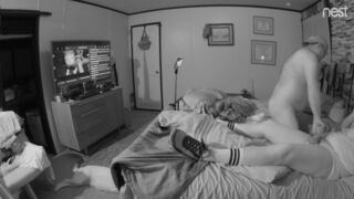 Home camera catches hung Boy fucking hairy daddy on webcam - 5 image