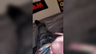 Dude Moans And Jerks His Thick Cock - 8 image