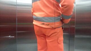 Horny construction Worker cum during break - 4 image