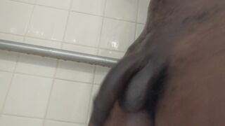 Big soft floppy cock after shower - 2 image