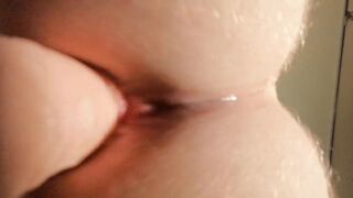 Close Up On Dildo Filling My Gaping Ass - 11 image
