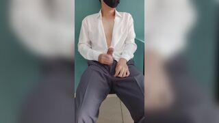 I jerk off for you with a nice fat cock! - 5 image