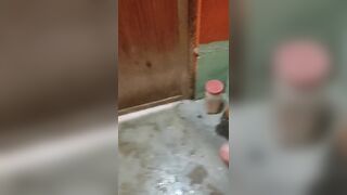 Bathroom masturbation - 3 image