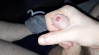 Hot UNCUT COCK Jelqing (In 4k)