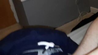 Hot UNCUT COCK Jelqing (In 4k) - 2 image