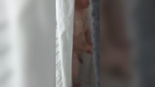 Dirty boy gets cleaned up