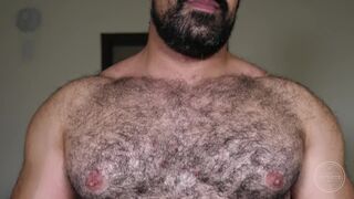 Hairy MUSCLE DADDY Hugo is an EXHIBITIONIST with a Big HARD DICK Cumshot - 13 image