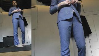 EDGEWORTH JOHNSTONE Suit Undressing - Business man getting undressed - Businessman stripping naked - 6 image