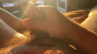 Dirty Dad catches you staring at his bulge - VERBAL!