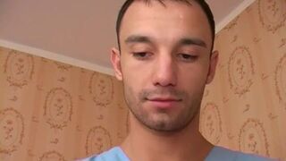 Fat blonde boy for massage