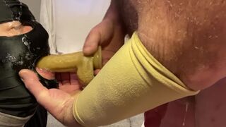 New year, fresh new load for faggot cocksucker