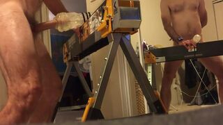 V2 Pumping my seed into my fleshlite with intense cum