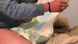 Trying a Diaper Enema - 3 image