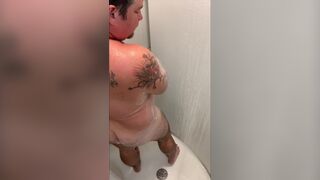 Dad Bod Shower with Dildo - 8 image