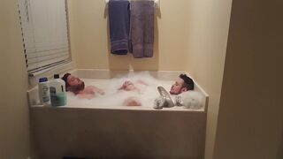Us Taking a Romantic Bath - 6 image