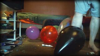 Balloonbanger 57) Step Pop Balloon Fetish - No Nudity-Retro - 8 image