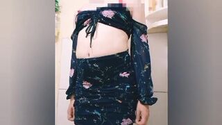 husband wearing wife's lingerie - 6 image