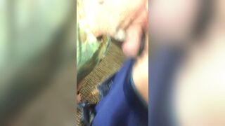 Verbal Top Feeds Submissive Faggot CIM Cum Play Swallow - 5 image